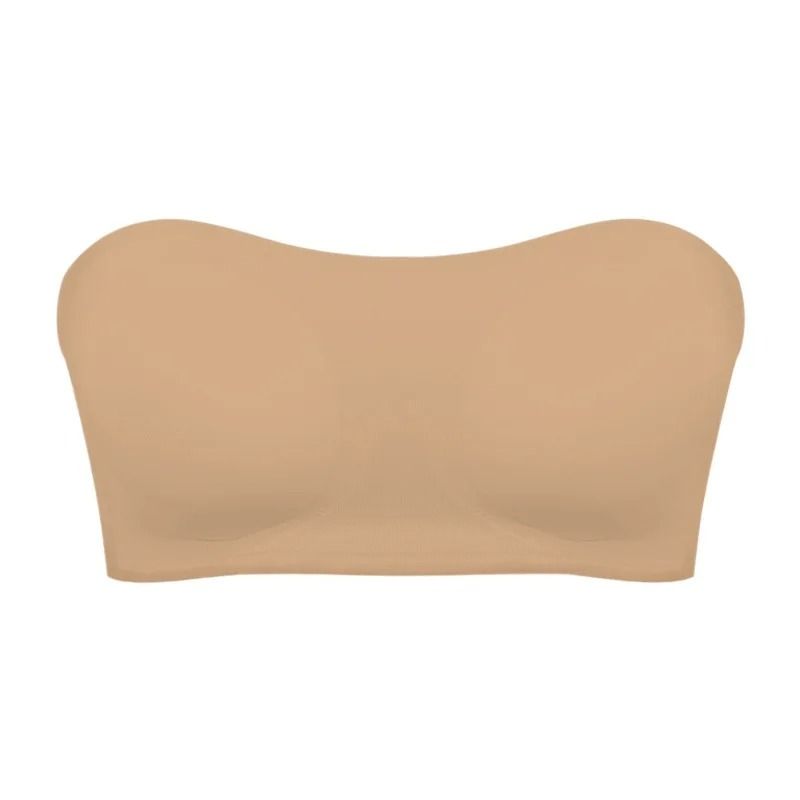 Strapless Push Up Bra Seamless Ice Silk With Removable Padding 9