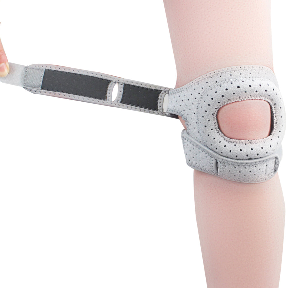 Knee Compression Sleeve Guard, Patella Brace for Women Men Pain Relief Workout Support