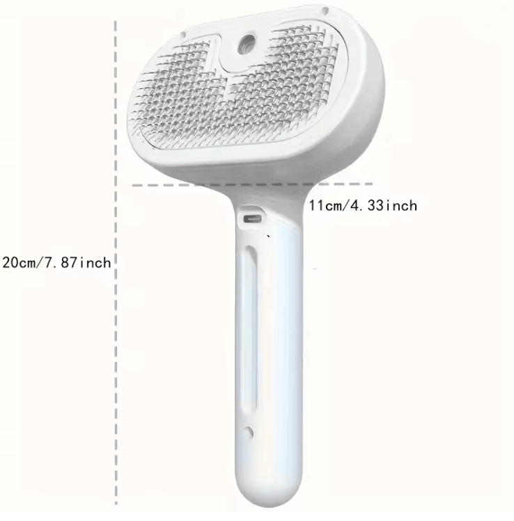 Pet Spray Grooming Comb With Hair Remover And Dematting Brush For Cats And Dogs 3