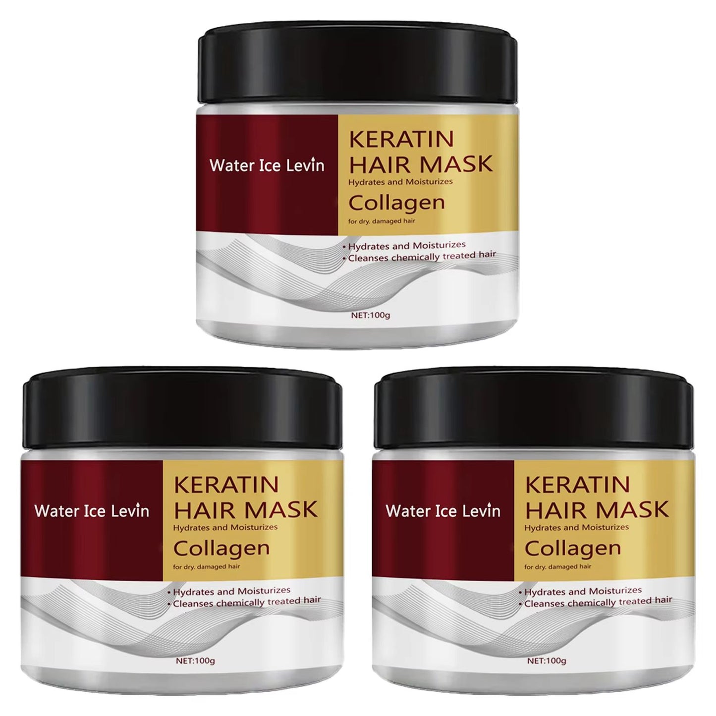Collagen Keratin Hair Mask Dual Oil Control Deep Conditioner For Smooth FrizzFree And Revitalized 8