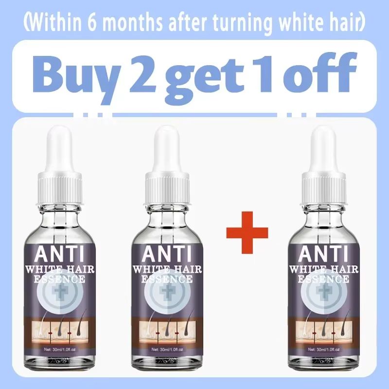Natural Gray Hair Restoring Serum White Hair Treatment To Revive Original Color In 7 Days 10