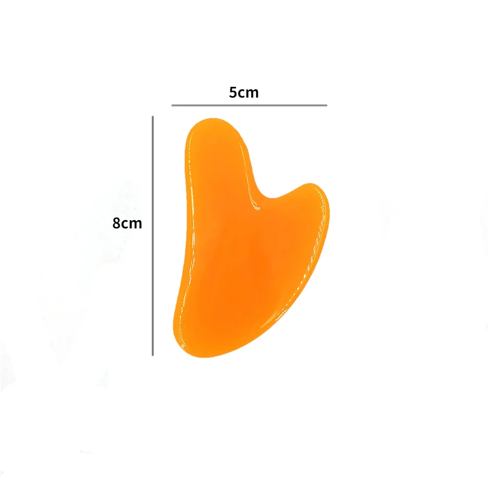 Beeswax Guasha Scraping Massage Tool Face Massager Acupoint Eye Care SPA Gua Sha Board For Relaxati 16