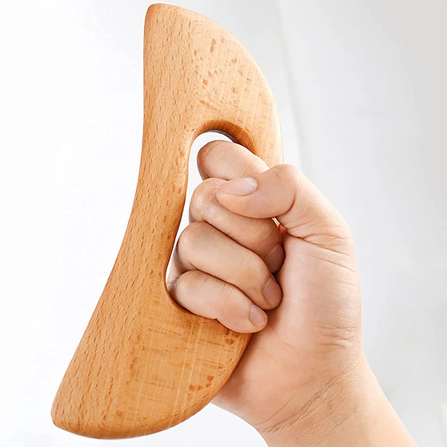 Body Guasha Tool, Wooden Cellulite Massager, Lymphatic Drainage Massager, Back Massage Tool Relieve Muscle Fatigue