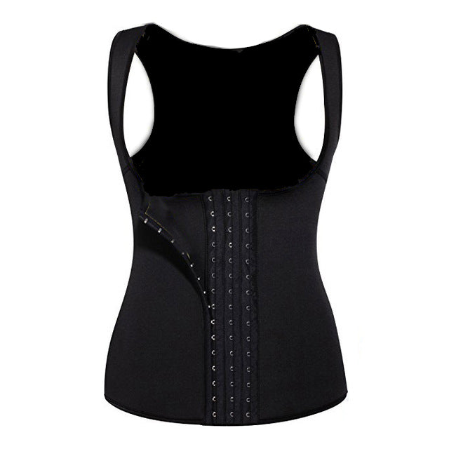 Cincher Shapewear Women Waist Trainer Corset Vest Body Shaper Slimming Belt Neoprene Sauna Tank Top 6