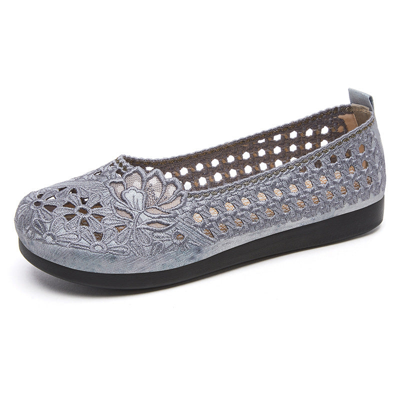 Breathable Hanfu Shoes In Spring And Autumn Womens Shoes With Soft Soles Fabric Shoes Traditional E 9