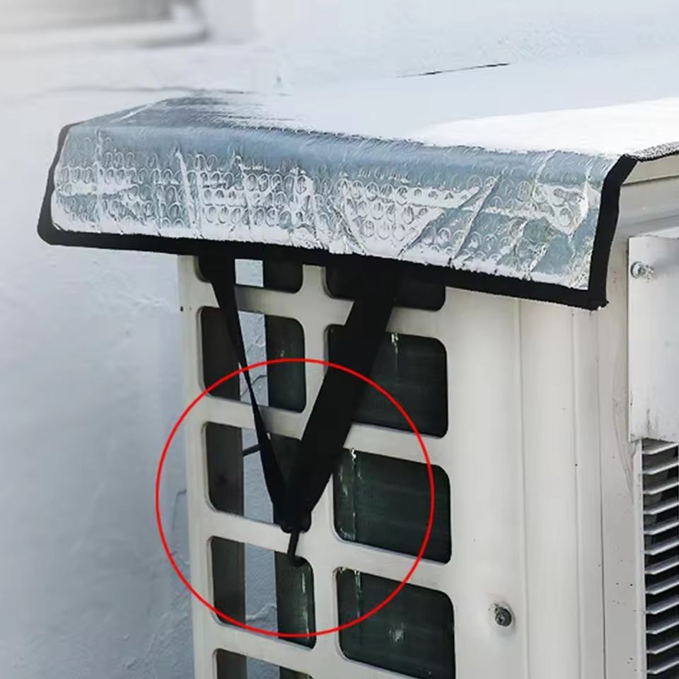 Waterproof Outdoor Air Conditioner Cover 46x95cm Sun Rain Dust Protection 5