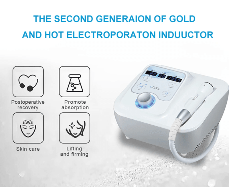Dcool Cryo Hot Cold EMS Facial Electroporation Machine 5