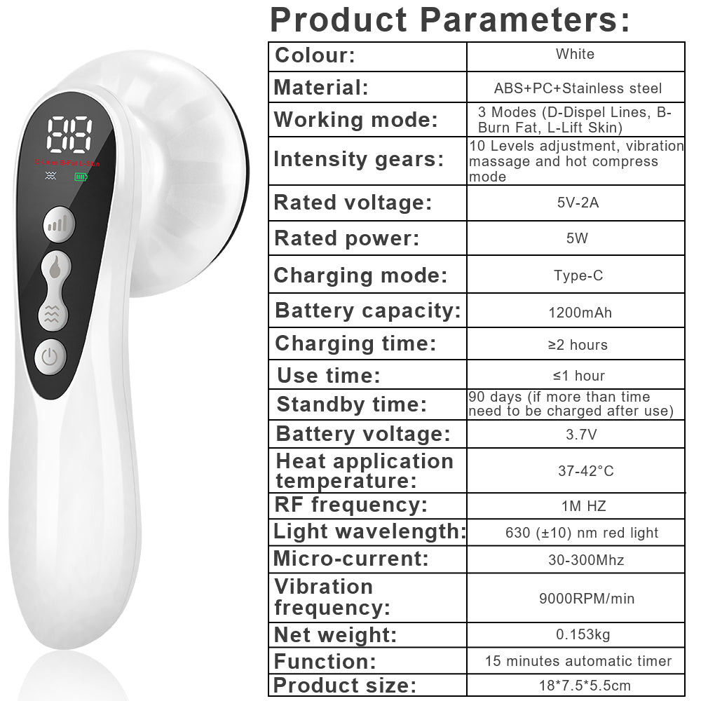 Body Sculpting Machine Electric Abdomen Massage Device With Conductive Gel For Belly Arms Legs Weig 10