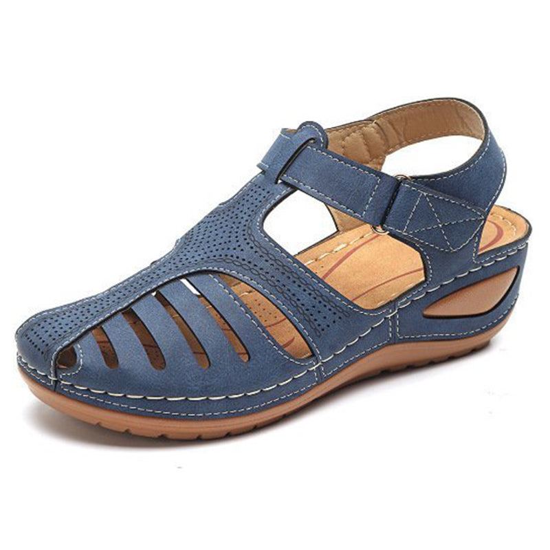 Premium Orthopedic New Womens Sandals Bunion Corrector Flats With Soft Sole Casual Beach Wedge Vulc 7