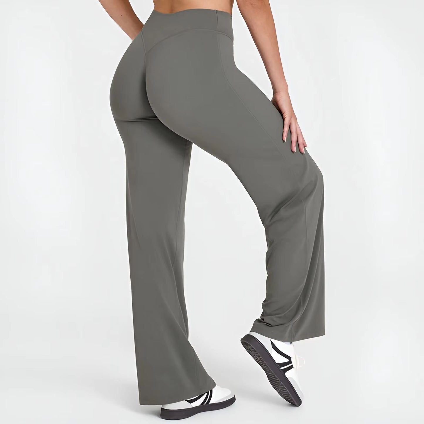 ButterSoft Womens StraightLeg Yoga Pants MidWaist Active Lounge Trousers 21