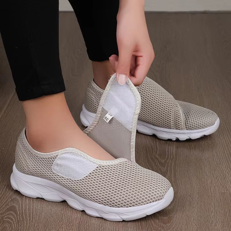 Casual Orthopedic Walking Shoes Wide Fit Diabetic Shoes For Swollen Feet Bunion Relief 9