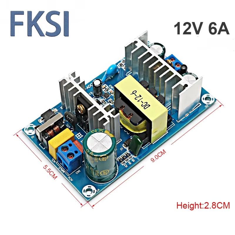 Universal AC To DC Step Down Transformer Power Supply 85265V To 12V24V36V48V 1A9A Switching Module 18