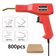 Plastic Welder Machine Bumper Repair Soldering Gun With 4 Types Of Staples For Car Kayak Plastic 8