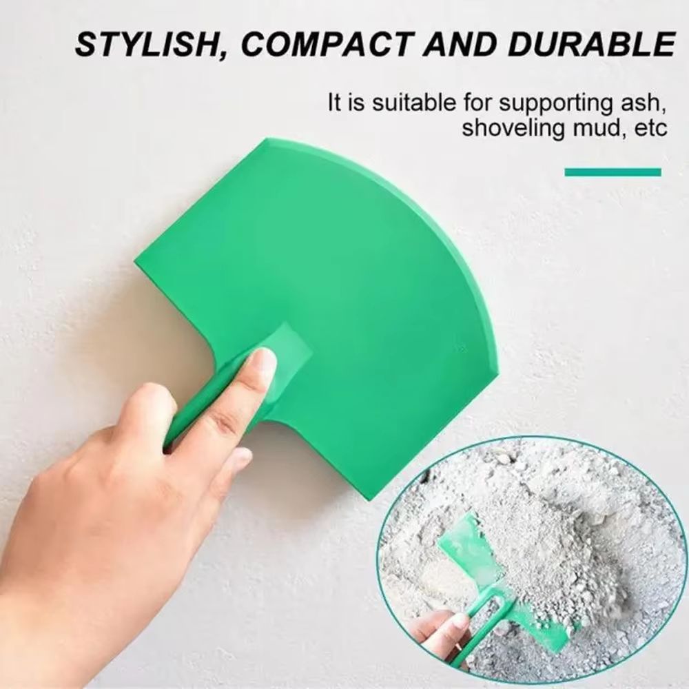 Curved Bucket Scoop Scraper And Putty Knife Set Durable Drywall Plaster Finishing Tools 5