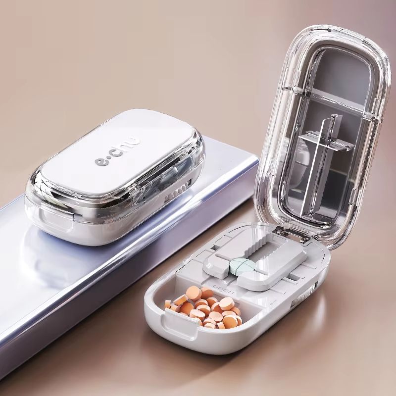 3in1 Pill Cutter And Medicine Splitter Precise Tablet Divider Quarter Half Pill Organizer Portabl 19