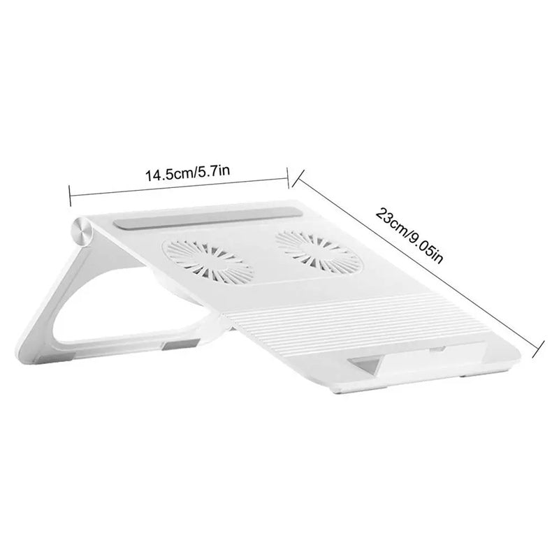 Slim Laptop Cooler, Silent Computer Cooling Fans, Portable Laptop Cooler, Mute Base Game Use, Stable Stand, Laptop