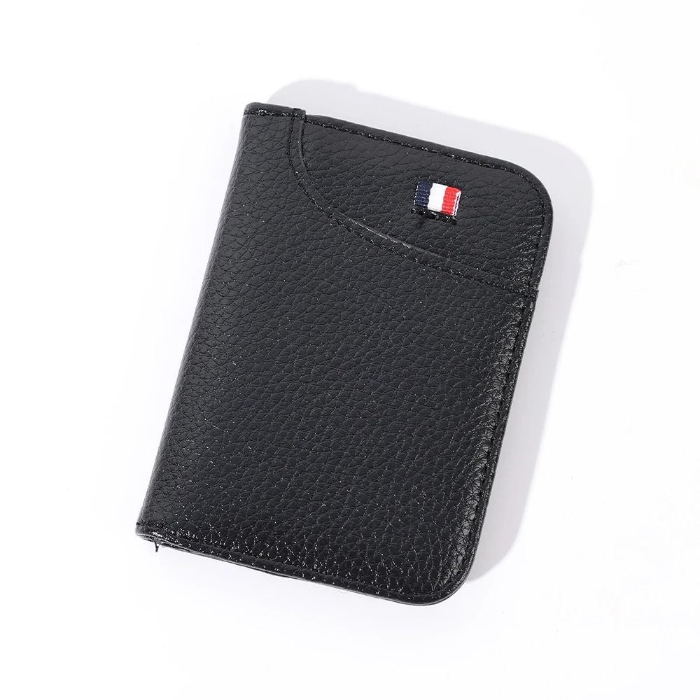 Super Slim Soft PU Leather Mini Card Wallet 7