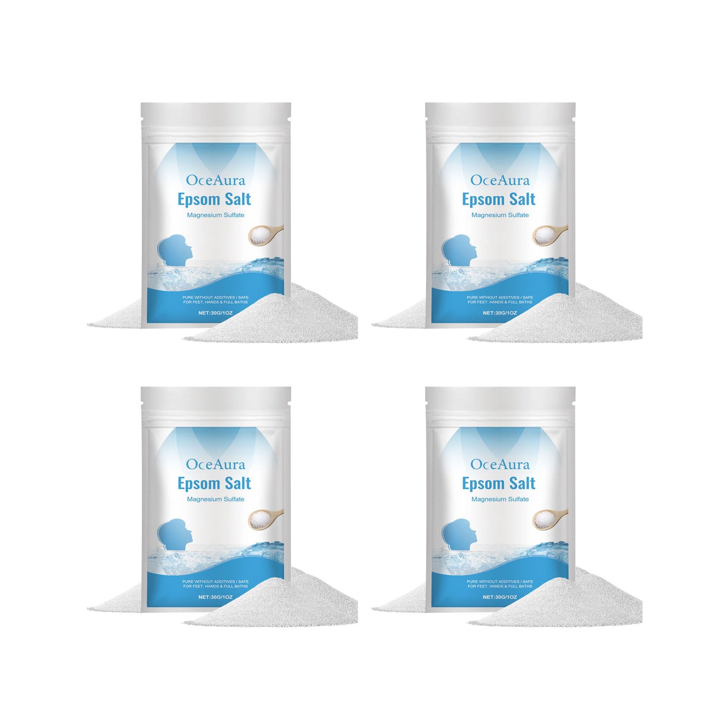 Luxury Bath Salt, Spa Quality Exfoliating Scrub, Dead Skin Removal, Soothing Moisturizing Body Wash, Improve Skin Rough