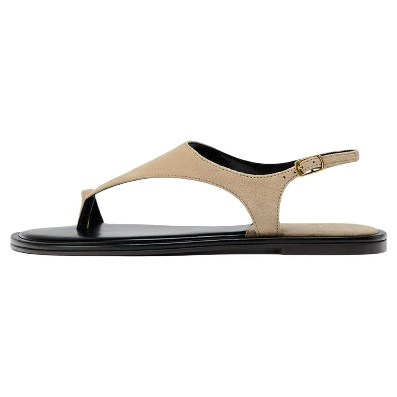 Womens Vintage Flat Toe Herringside Sandals, Rome Style Summer Holiday Sandals & Outdoor Slippers