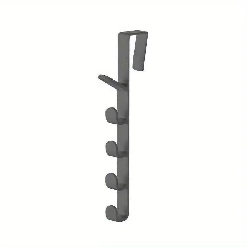 Over The Door Clothes Hanging Rack SpaceSaving Plastic Storage Hooks For Bags Coats Organization 8
