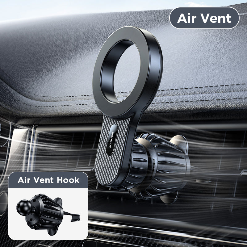 Strong Car Air Vent Phone Mount, Universal Magnetic Car Phone Holder, Compatible with iPhone, Samsung, LG, Google Pixel