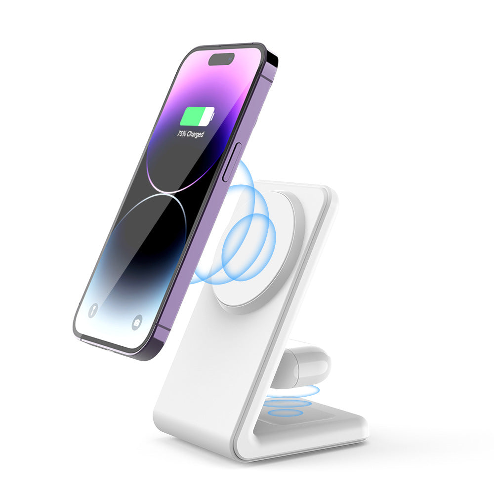 15W Fast Charging Magnetic Wireless Charger for MagSafe Dock Stand, for iPhone