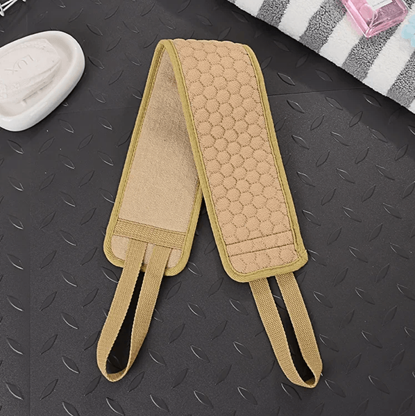 Exfoliating Back Scrubber For Shower Deep Clean Body Washcloth With Handles 7