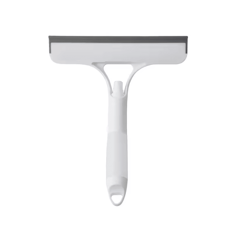 3 In 1 Window Cleaning Squeegee With Spray Bottle And Microfiber Scrubber 7