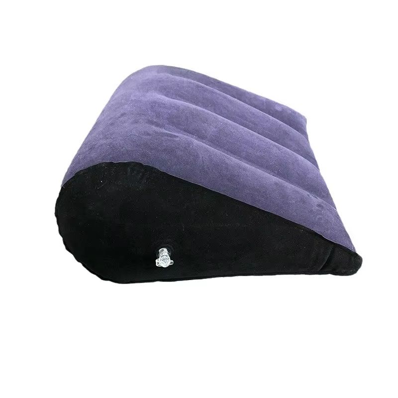 Inflatable Wedge Pillow Lightweight Travel Cushion For Lumbar Leg Support Yoga Camping 7