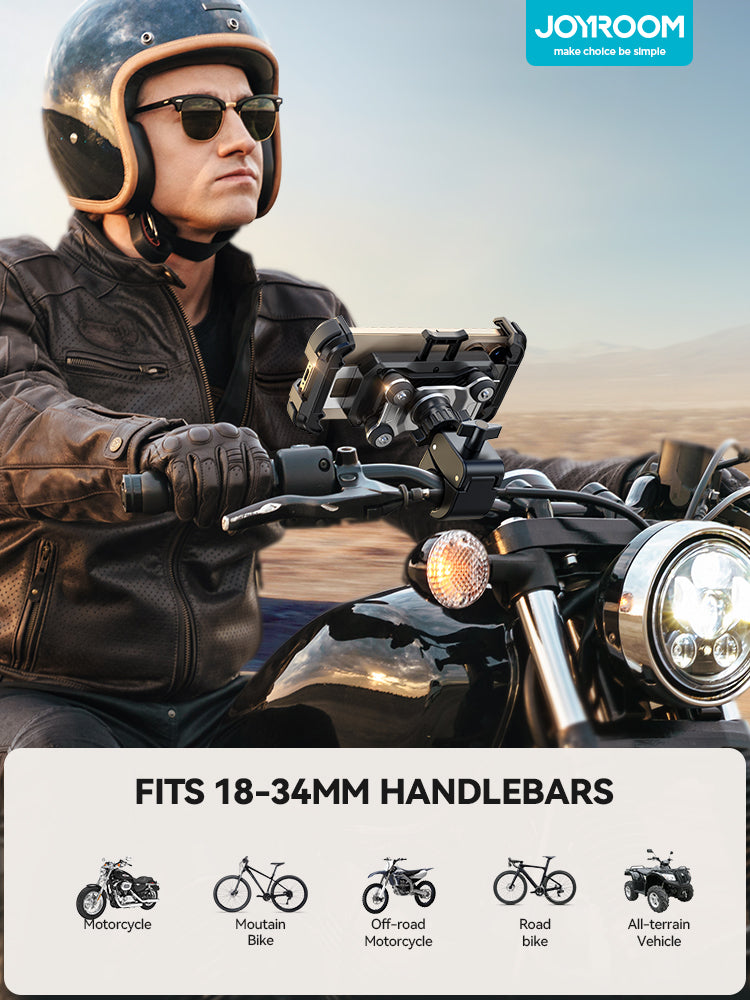 Motorcycle Handlebar Bike Phone Mount Anti Vibration Phone Holder Phone Mount For IPhone 477 Inch 5