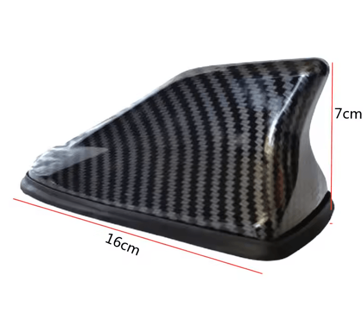Universal Shark Fin Car Antenna With Carbon Fiber Look And Signal Amplifier 8