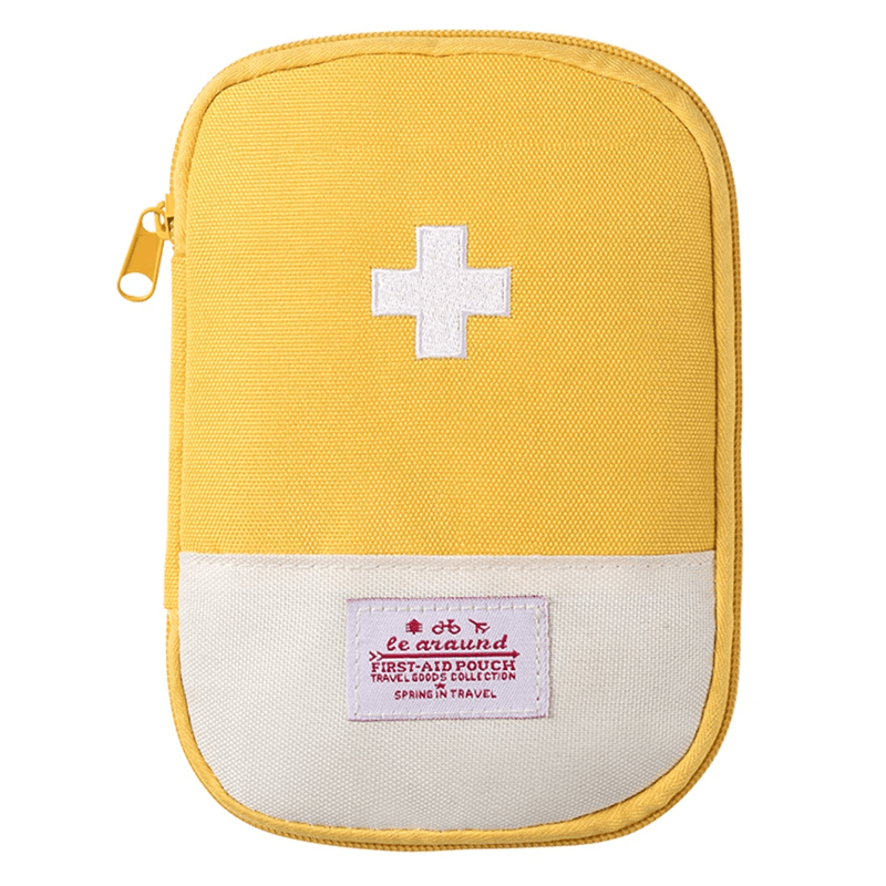 Portable First Aid Bag Small Travel Emergency Medicine Storage Kit 7