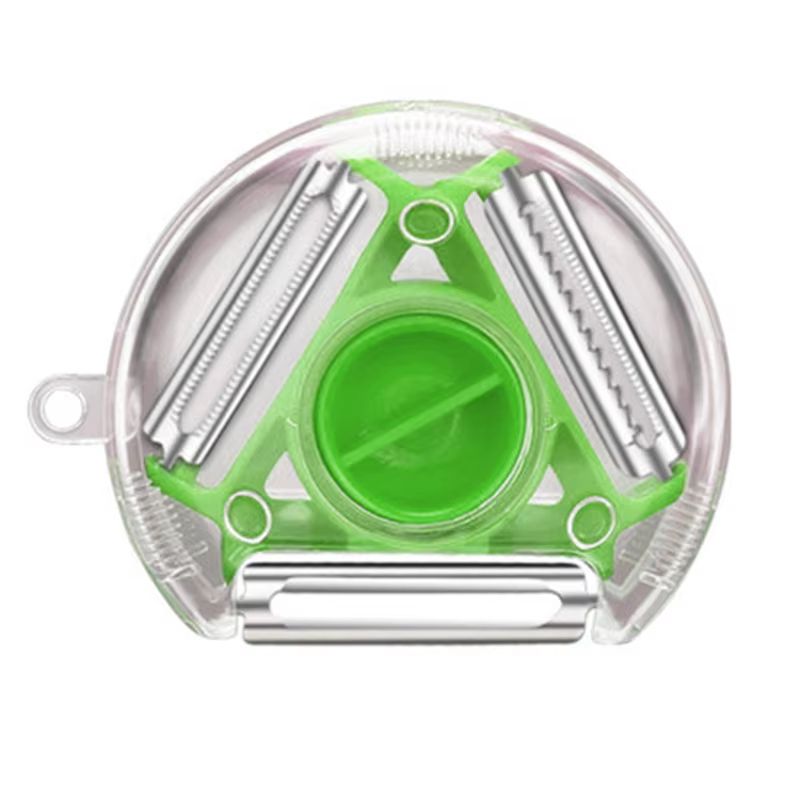 Magic Trio 3in1 Peeler Set MultiFunction Vegetable Peeler Julienne Cutter Grater 9