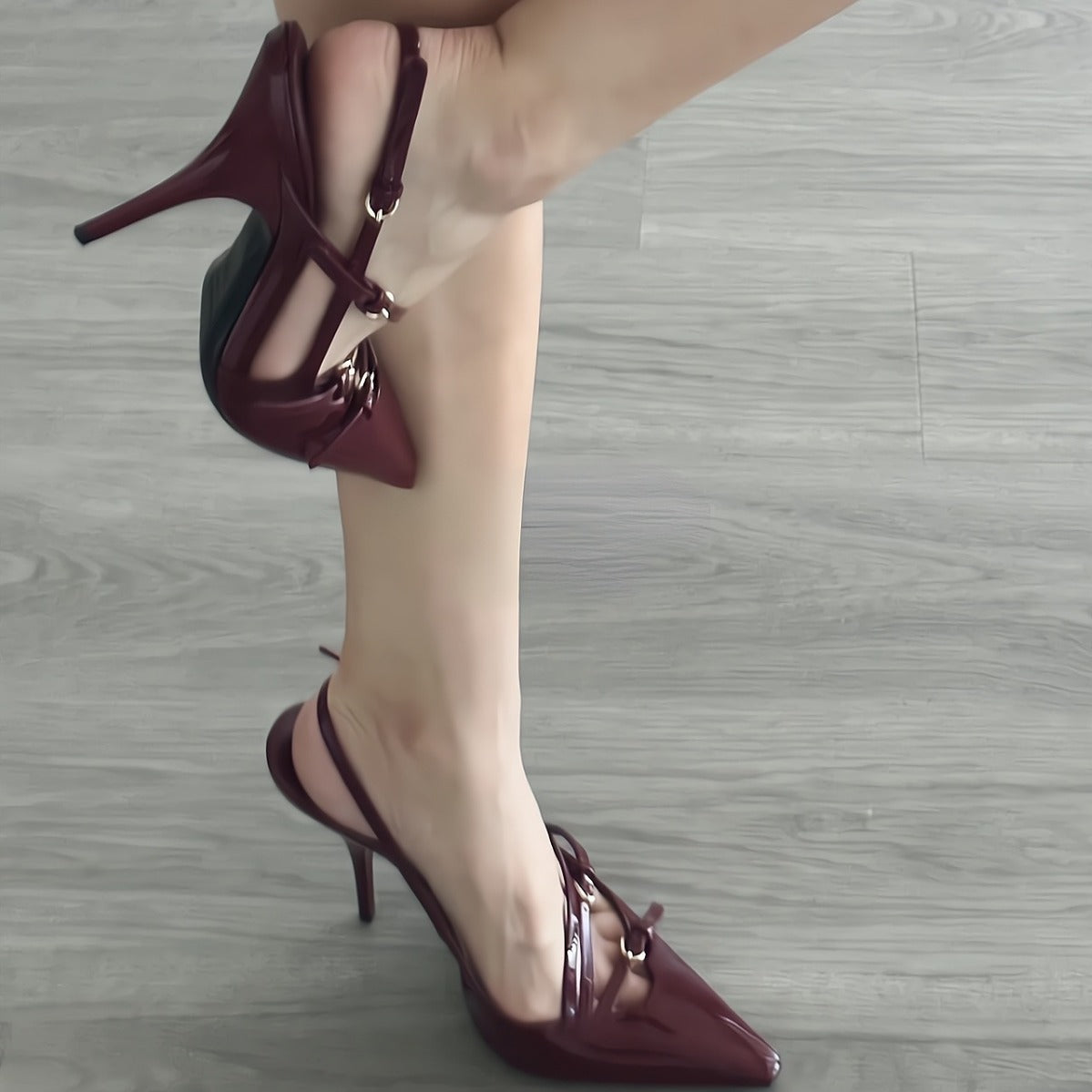 Stylish Summer Sexy High Heels for Women, Pointed Toe Dress Sandals, Fashion Party & Outdoor Walking Pumps