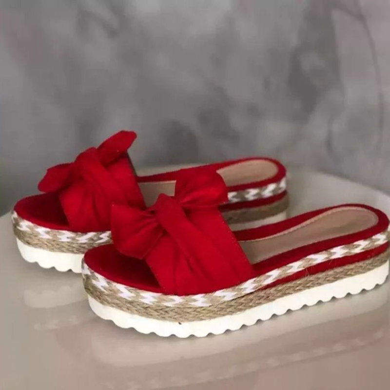 Elegant Women Heels Sandals With Wedges Summer Platform Sandals Slippers Comfortable Fashion Shoes 13