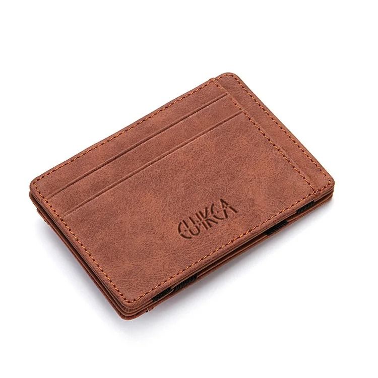 Slim Leather Magic Wallet With Card Holder And Money Clip 10