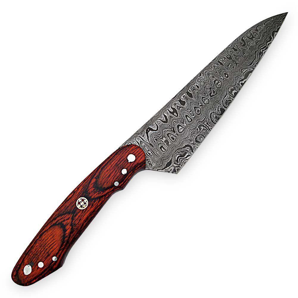 Custom Handmade Damascus Steel 12Inch Chef Knife Premium Forged Kitchen Knife 3