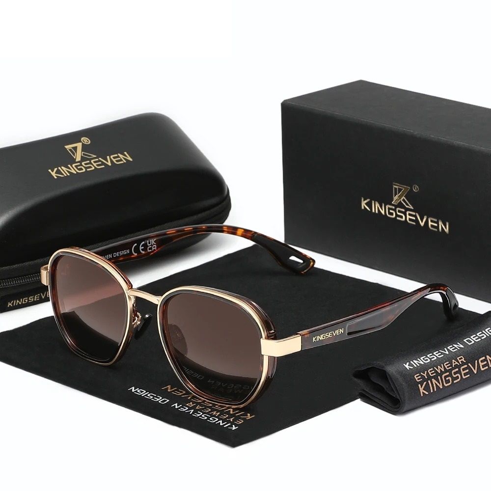 Polarized Round Sunglasses With UV400 Protection 10