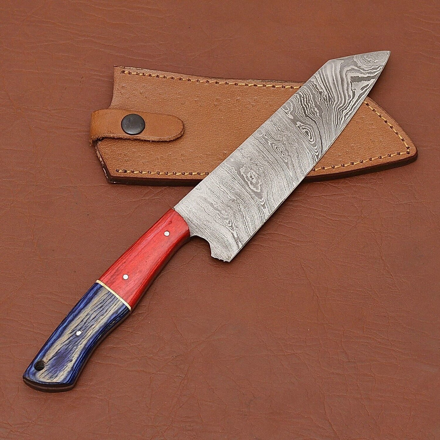 Premium Forged Damascus Steel Kitchen Knife Chef Edition 3