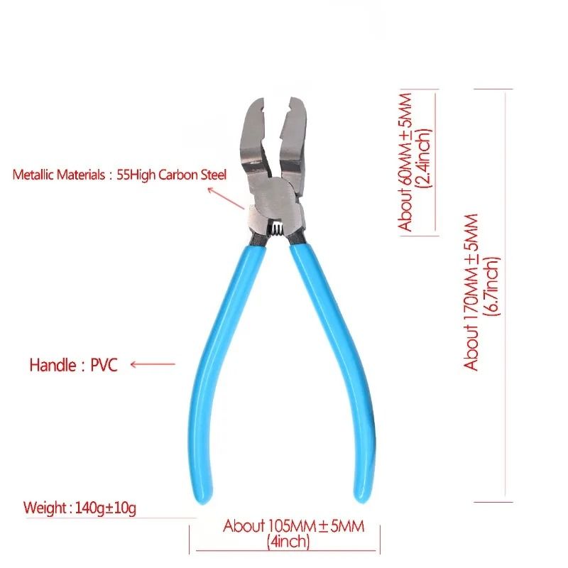 Multifunctional Diagonal And Rivet Tightening Pliers With Wire Stripping And Screw Removal Function 5