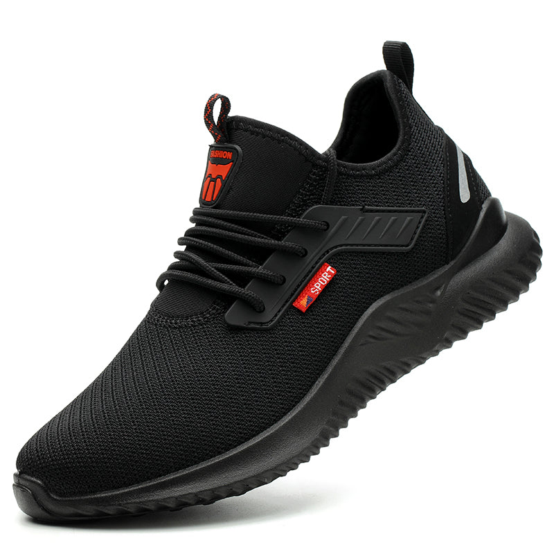 Mens Steel Toe Safety Shoes AntiSmash PunctureProof Work Sneakers Lightweight Indestructible Tactic 6