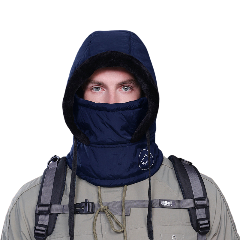 Knitting Breathable Winter Women's Balaclava Hat, Unisex Plush Balaclava, Warm Neck Scarf with Face Mask for Sports.