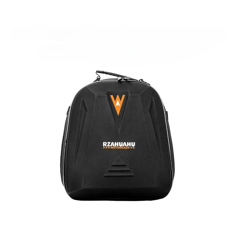 Waterproof Motorcycle Seat Bag, Tail Helmet Bag, Rear Rider Backpack, Multifunctional Luggage Storage.