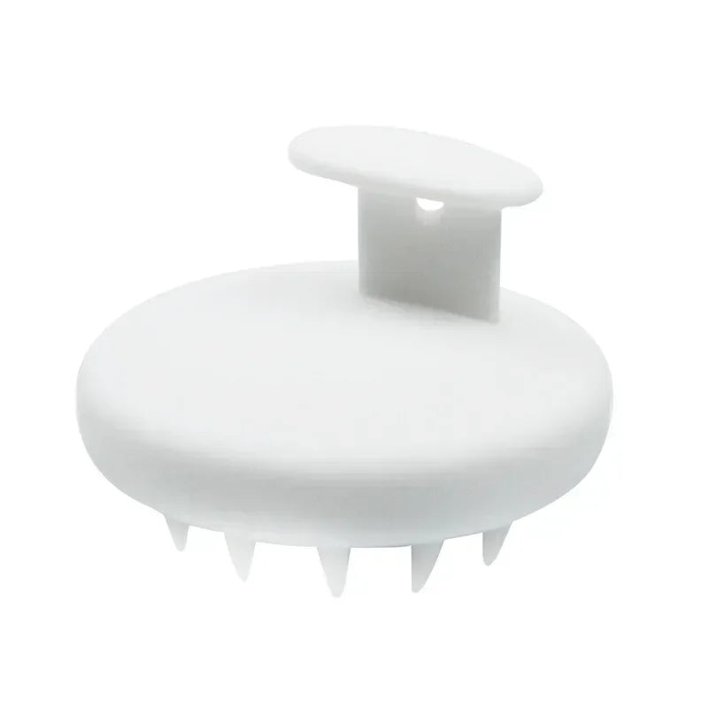 Comb Spa Head Massage Brush, Silicone Scalp and Body Massager, Flexible Hair Brush for Wet and Dry Use