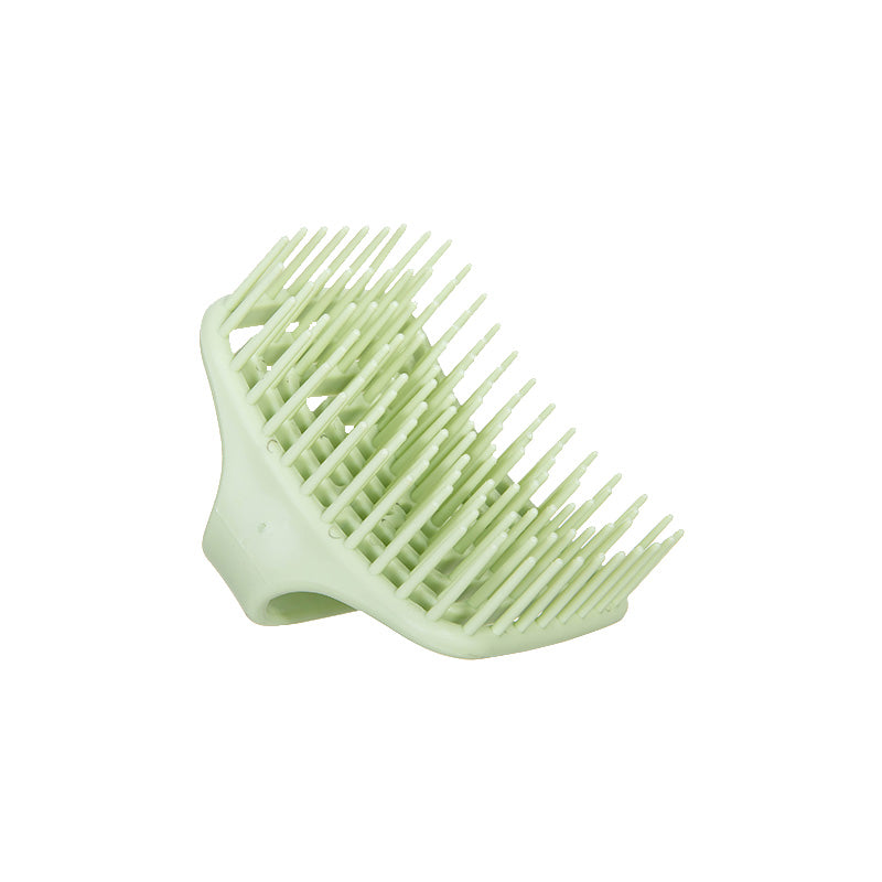 Silicone Scalp Shampoo Brush Soft Head Massage Comb Bath Hair Cleaning Brush For Salon Beauty Healt 9