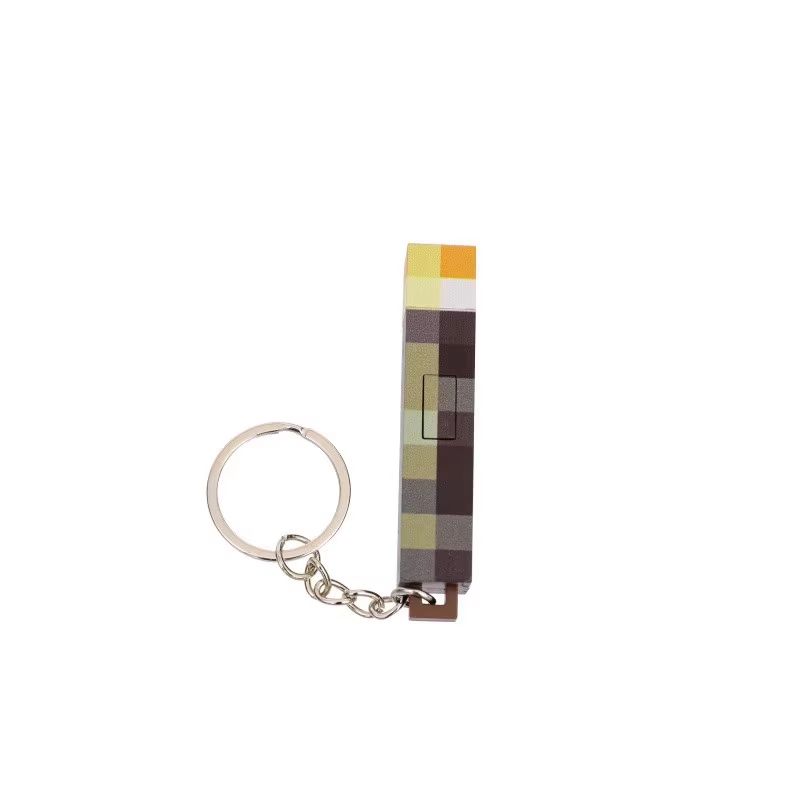 GlowMate Mini Rechargeable Flashlight Keychain Portable LED Light GameInspired Pendant Fun Backpa 5