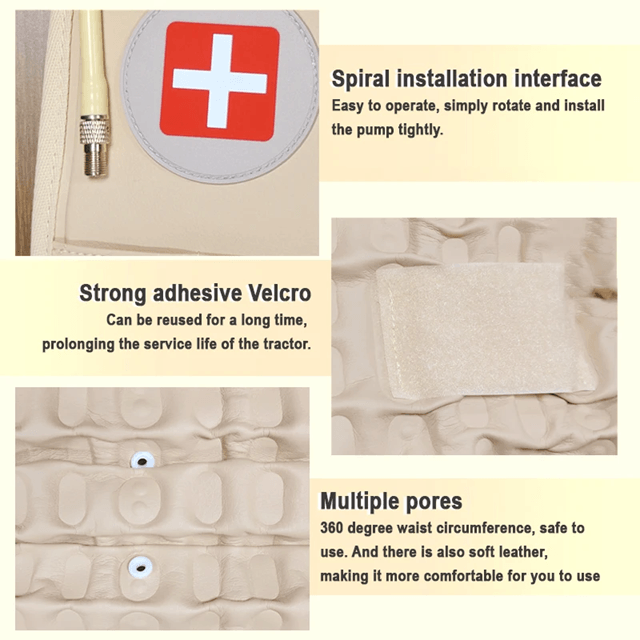 AirLift Inflatable Lumbar Traction Belt 3