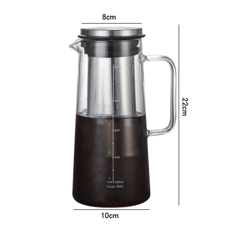 Airtight Cold Brew And Tea Infuser Glass Carafe 5