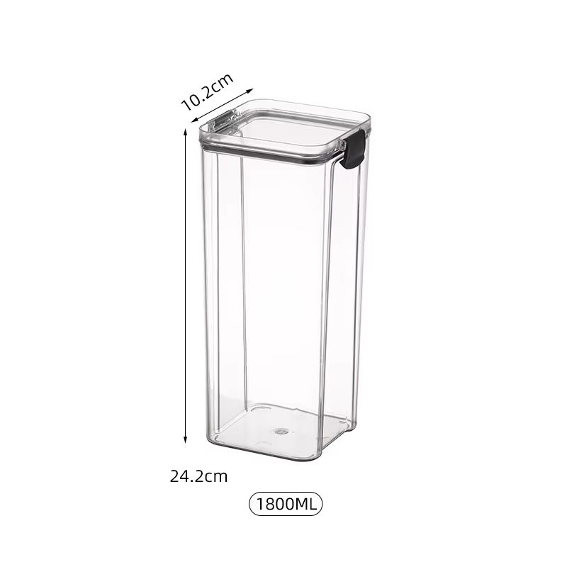 Airtight Multigrain Storage Box MoistureProof Plastic Food Container For Snacks Dried Fruit Kitch 10