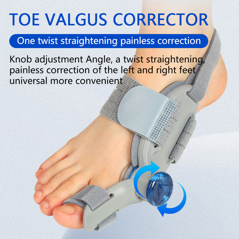 Adjustable Bunion Corrector Rotatable Toe Separator Unisex Hallux Valgus Brace Toe Straightener Ped 4